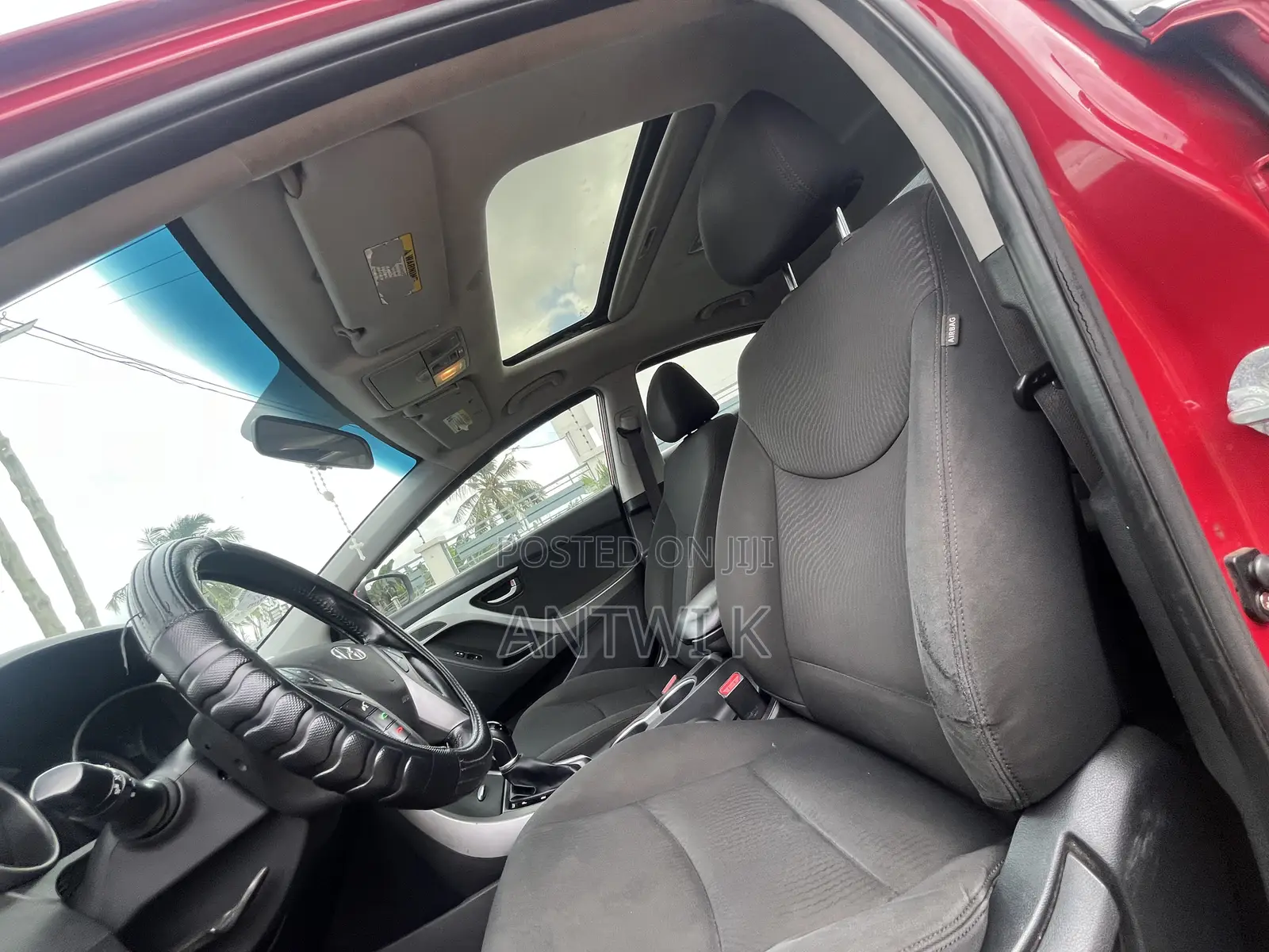 Hyundai Elantra 2015 Red