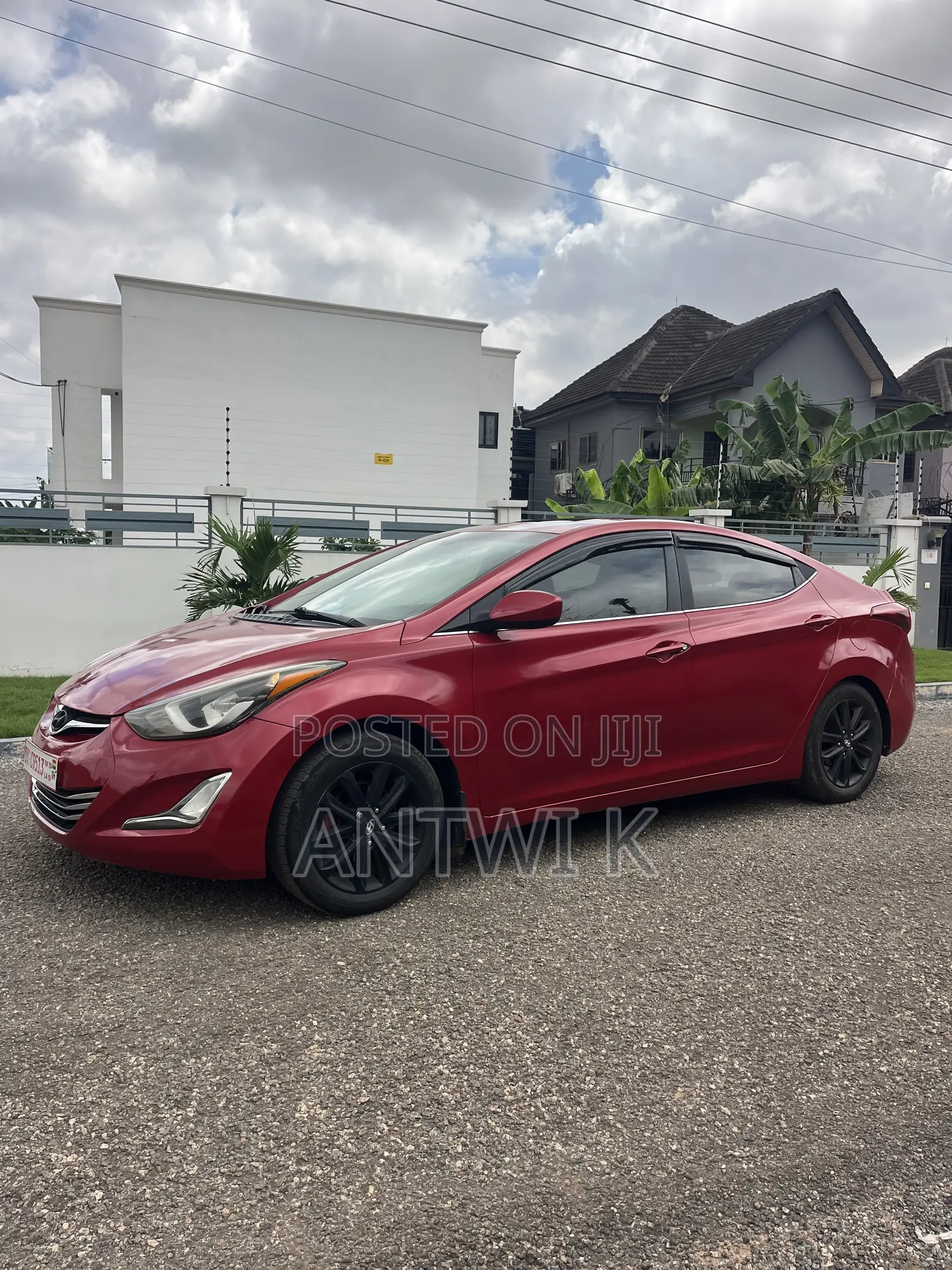 Hyundai Elantra 2015 Red