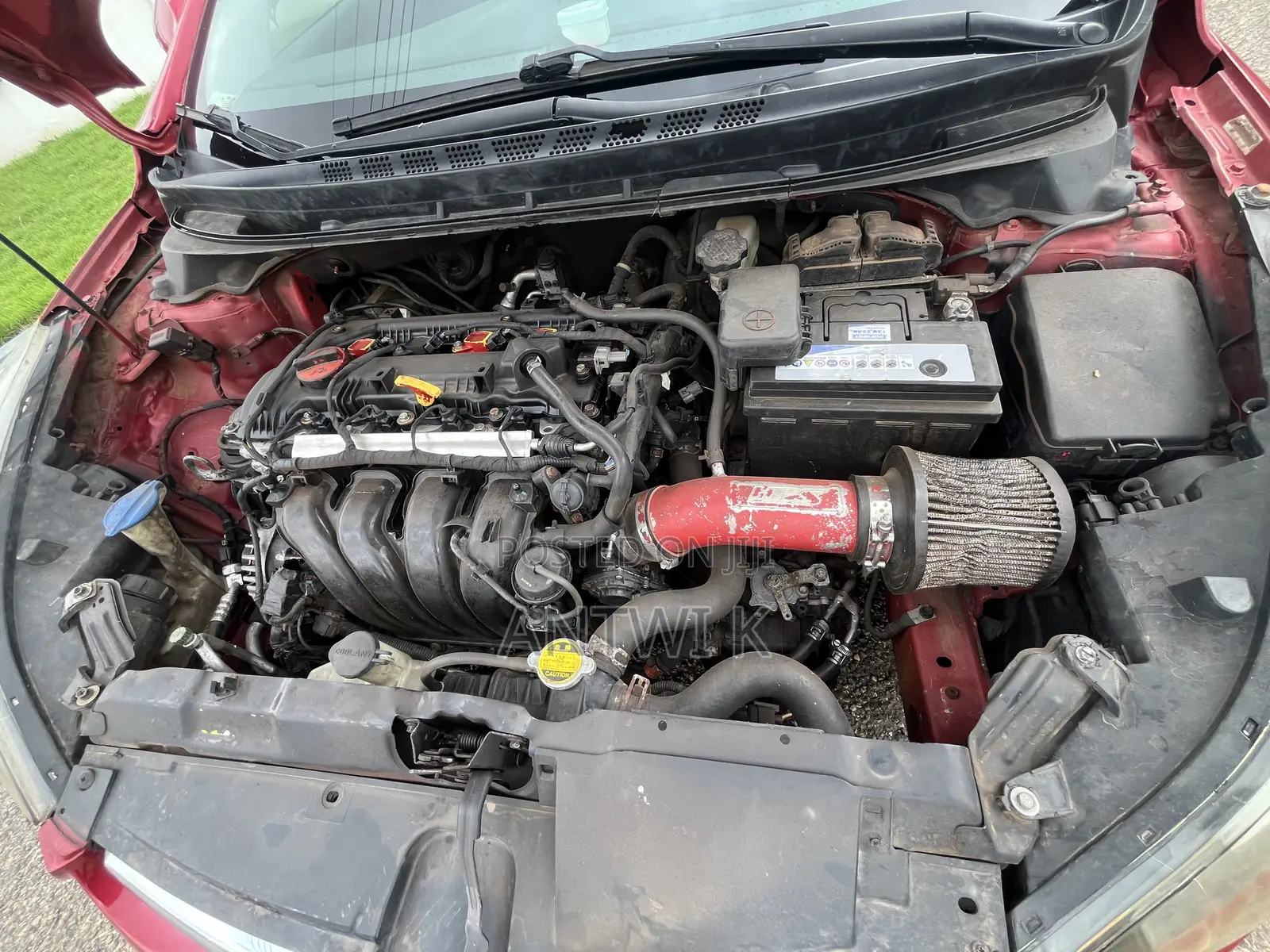 Hyundai Elantra 2015 Red