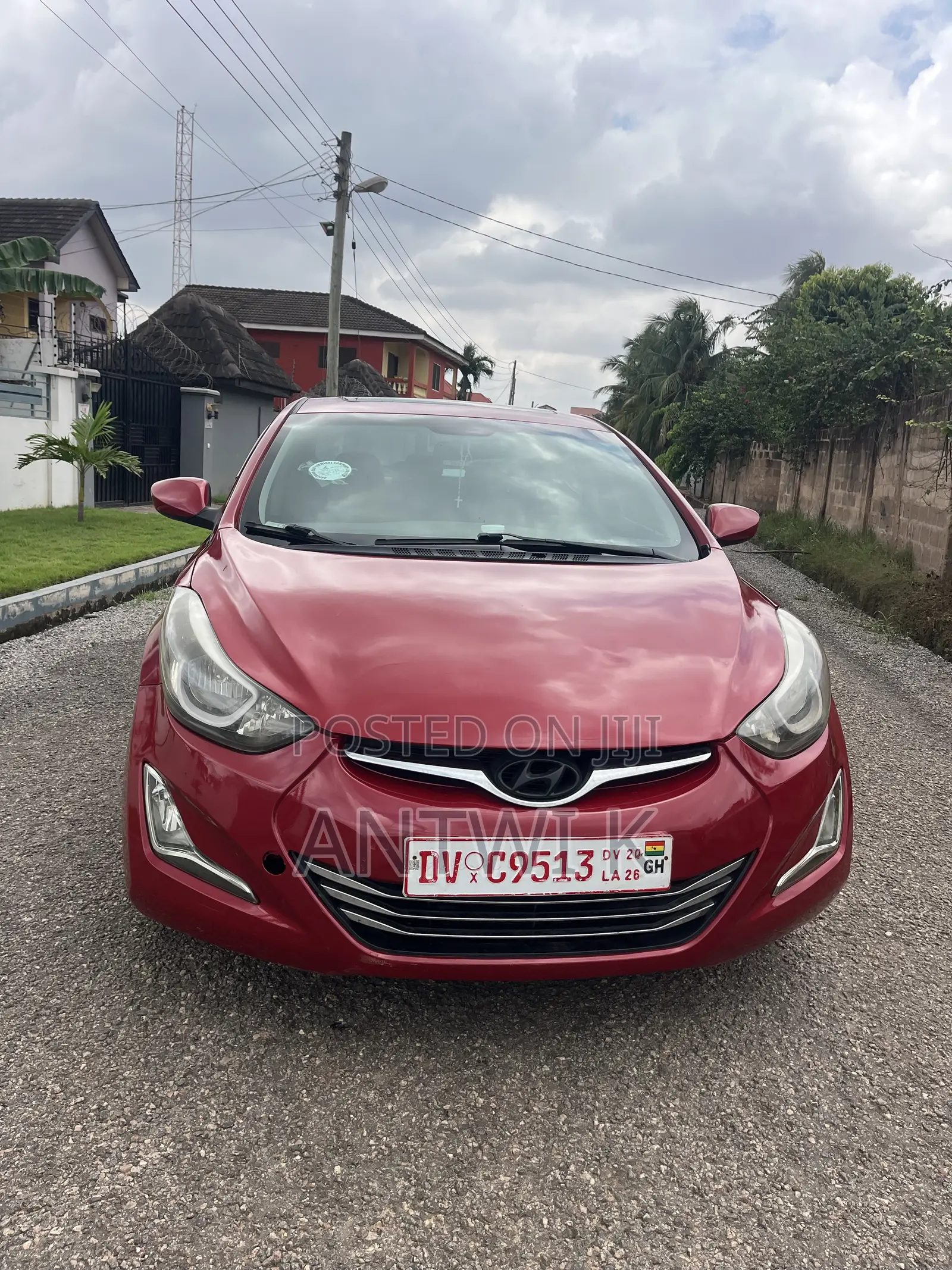 Hyundai Elantra 2015 Red