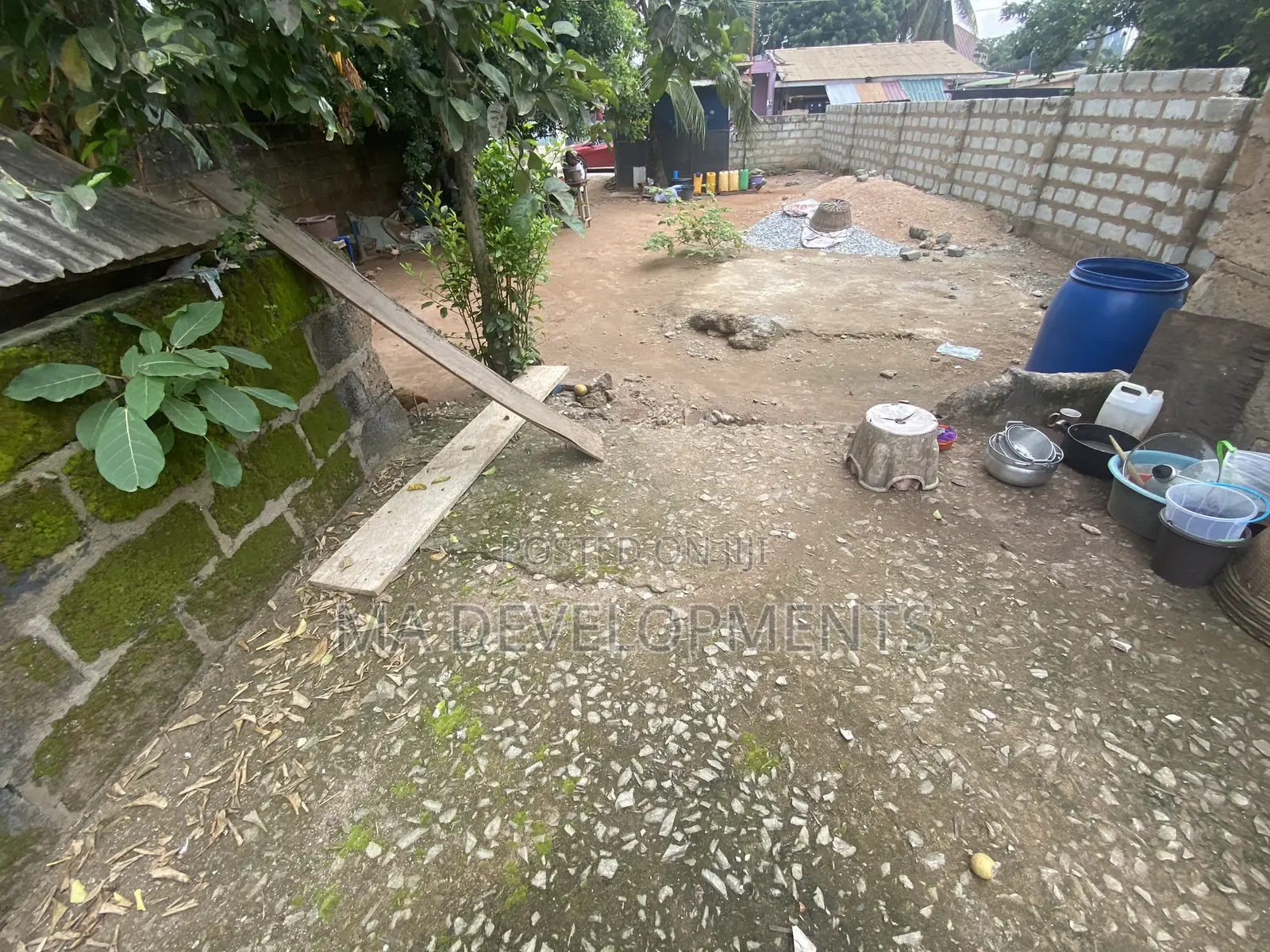 Half Plot of Land for Sale at Sowutuom Lomnava by the Tarred Road