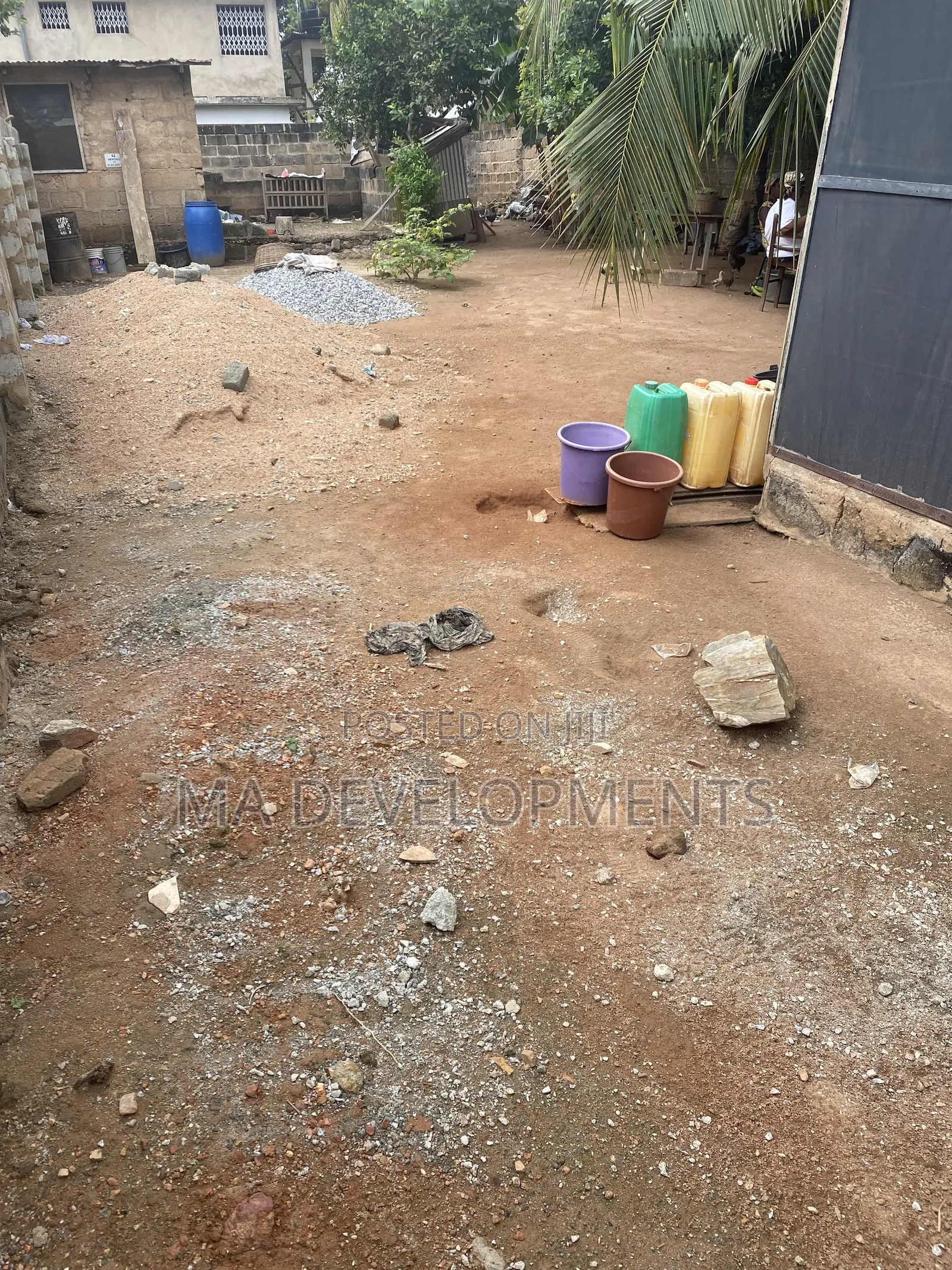 Half Plot of Land for Sale at Sowutuom Lomnava by the Tarred Road
