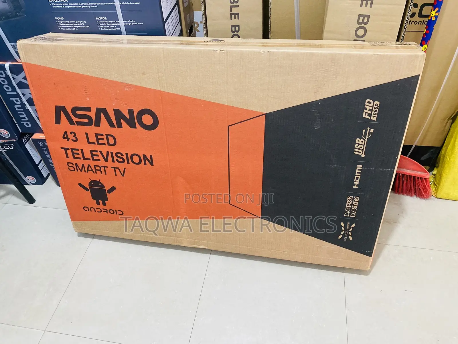 Rightly Chose Asano 43 Inches Smart TV