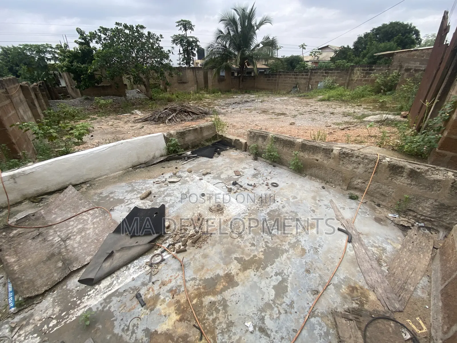 One Plot of Land With 4 Bedroom Structure for Sale at Ofankor 7 Days