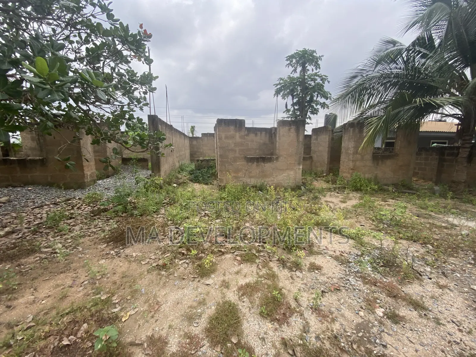 One Plot of Land With 4 Bedroom Structure for Sale at Ofankor 7 Days