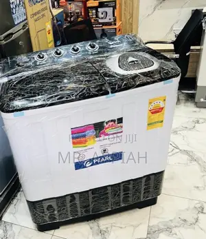 Latest Pearl 18kg Top Load Washing Machine(White) Transparent Lid