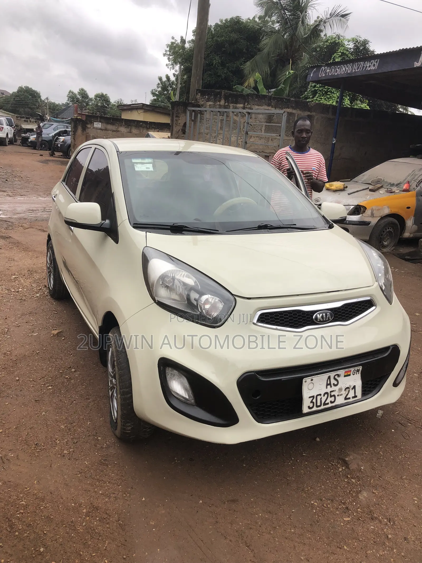 Kia Morning 2013 White
