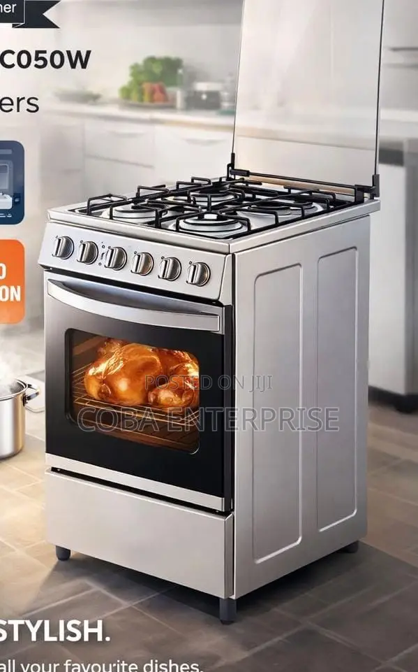 Volcano 60*60 Gas Cooker With Oven and Grill