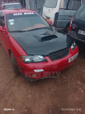 Nissan Sentra 2001 Red
