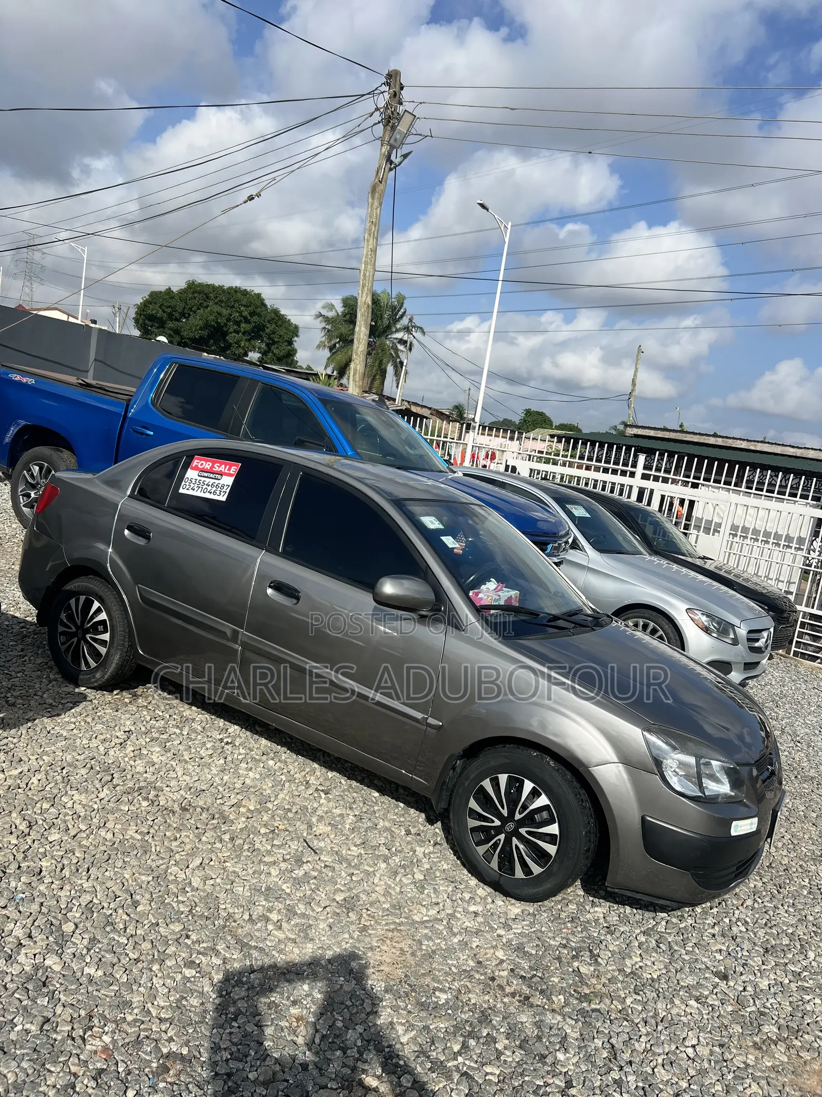Kia Rio LX 4dr Sedan (1.6L 4cyl 4A) 2010 Gray