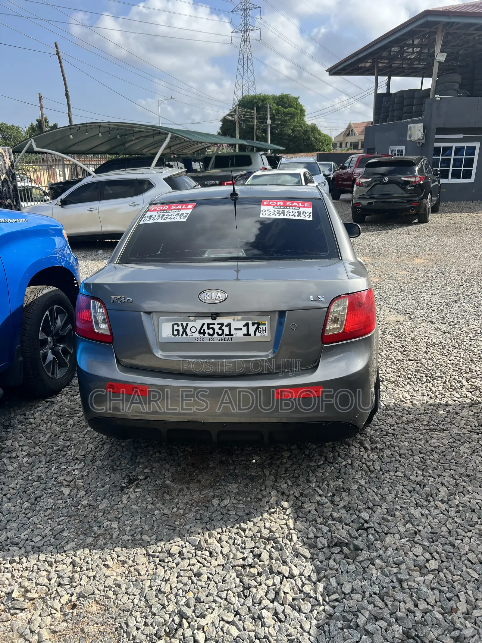 Kia Rio LX 4dr Sedan (1.6L 4cyl 4A) 2010 Gray
