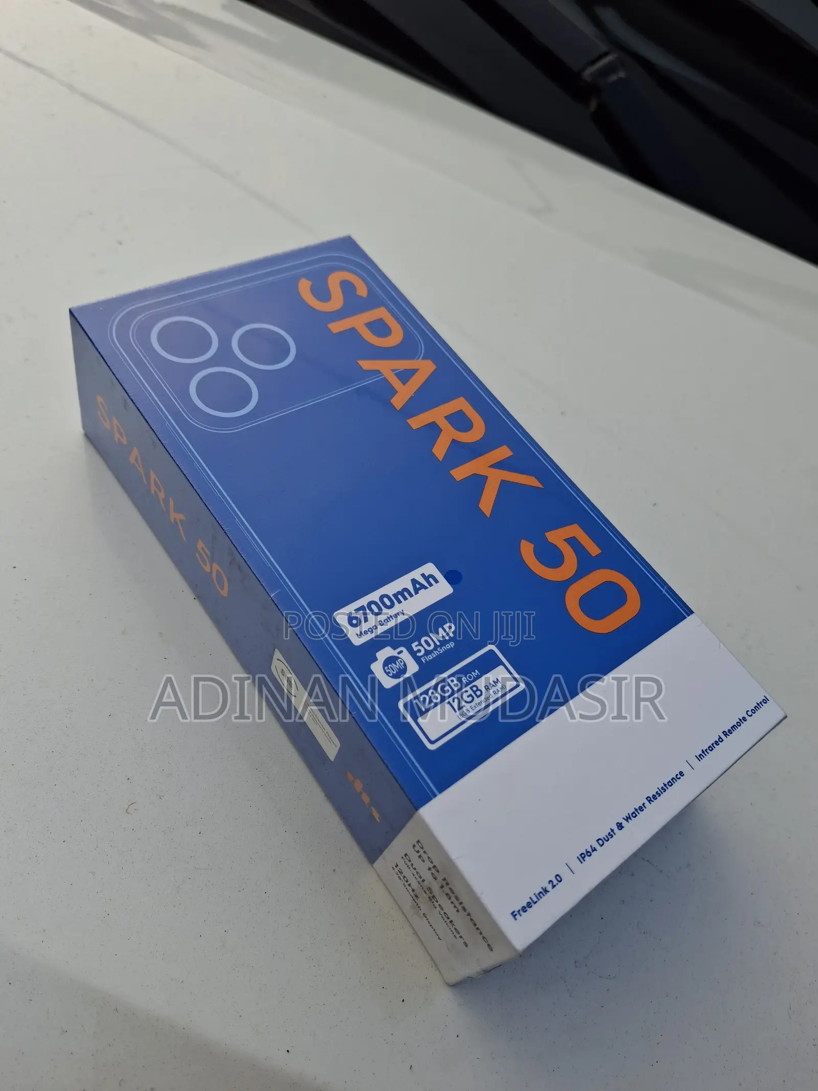 New Tecno Spark 50 128 GB Blue