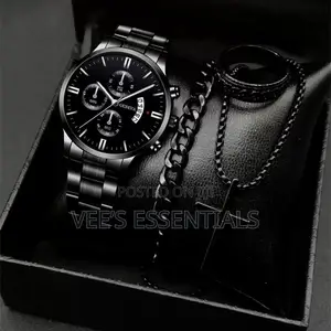 Men’s Watch Set – Stylish Elegant Gift Set