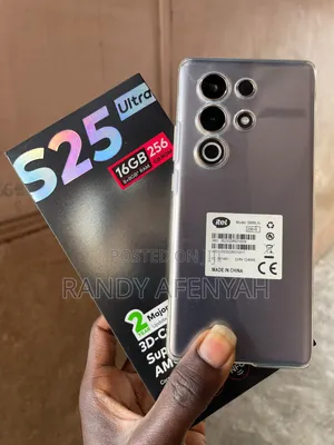 New Itel S25 Ultra 256 GB Black