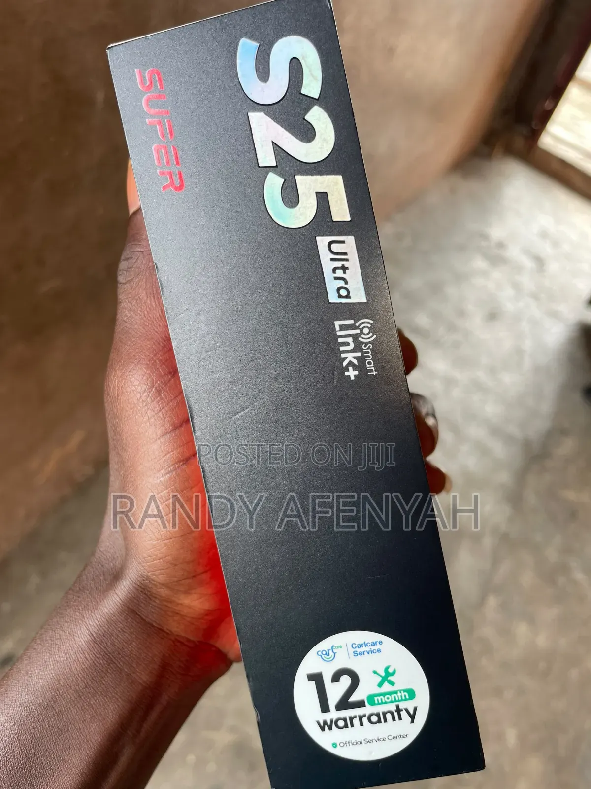 New Itel S25 Ultra 256 GB Black