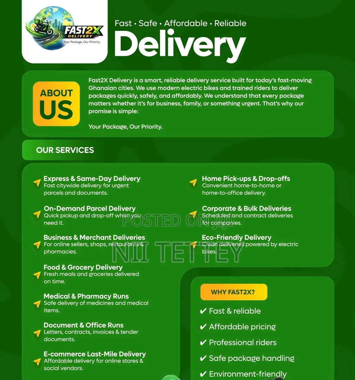 Delivery and Logistics