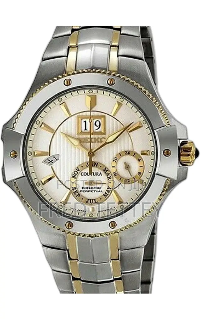 Seiko Coutura Kinetic Dual Tone 41mm Men