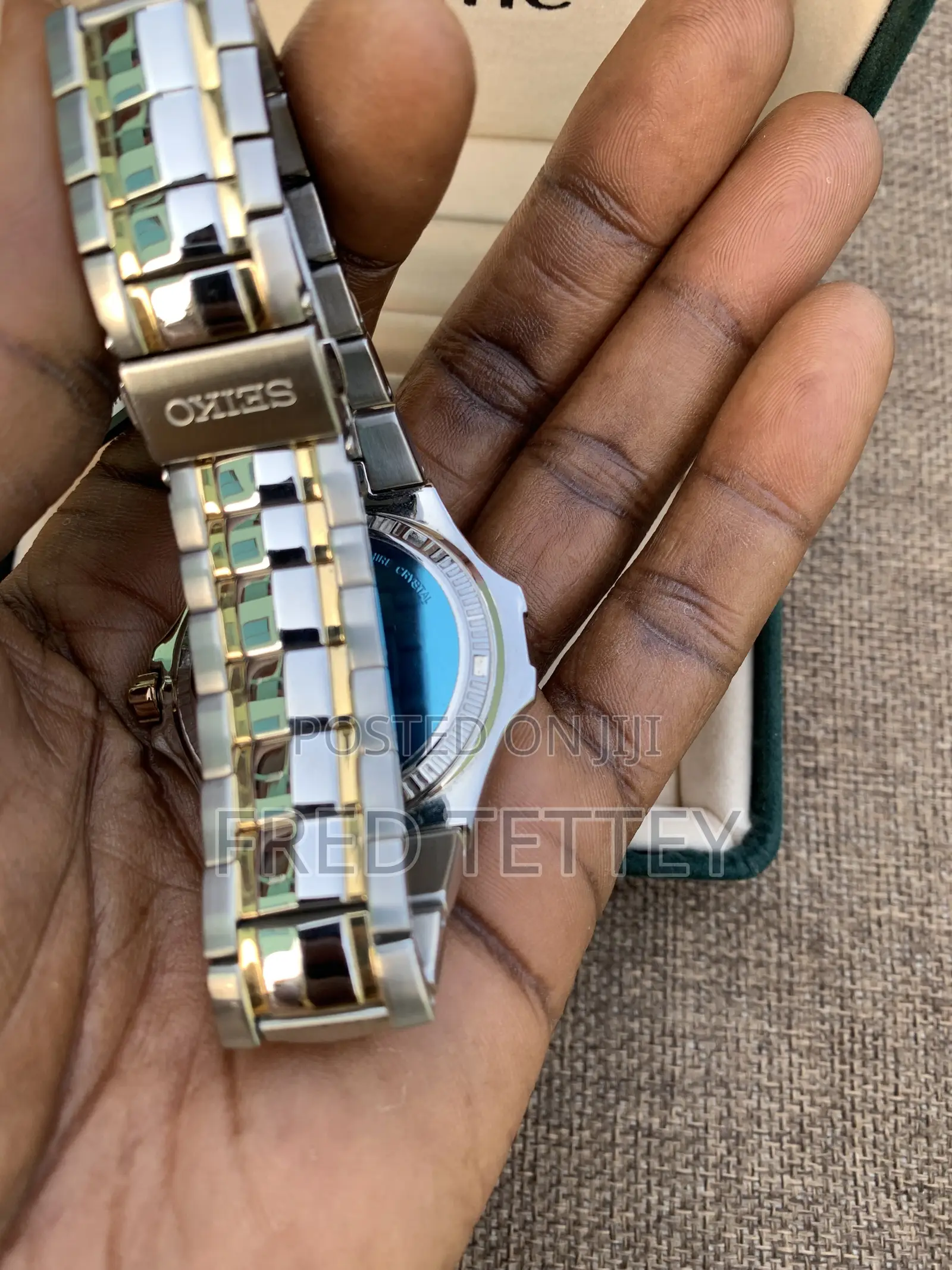 Seiko Coutura Kinetic Dual Tone 41mm Men