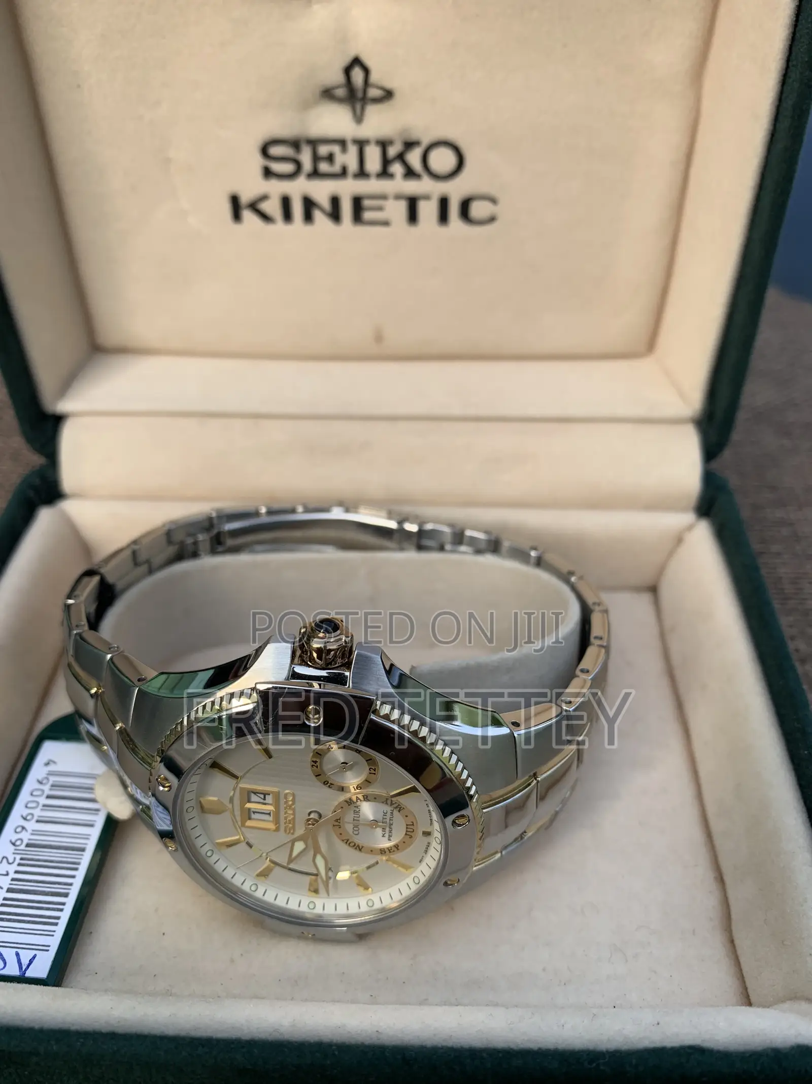 Seiko Coutura Kinetic Dual Tone 41mm Men