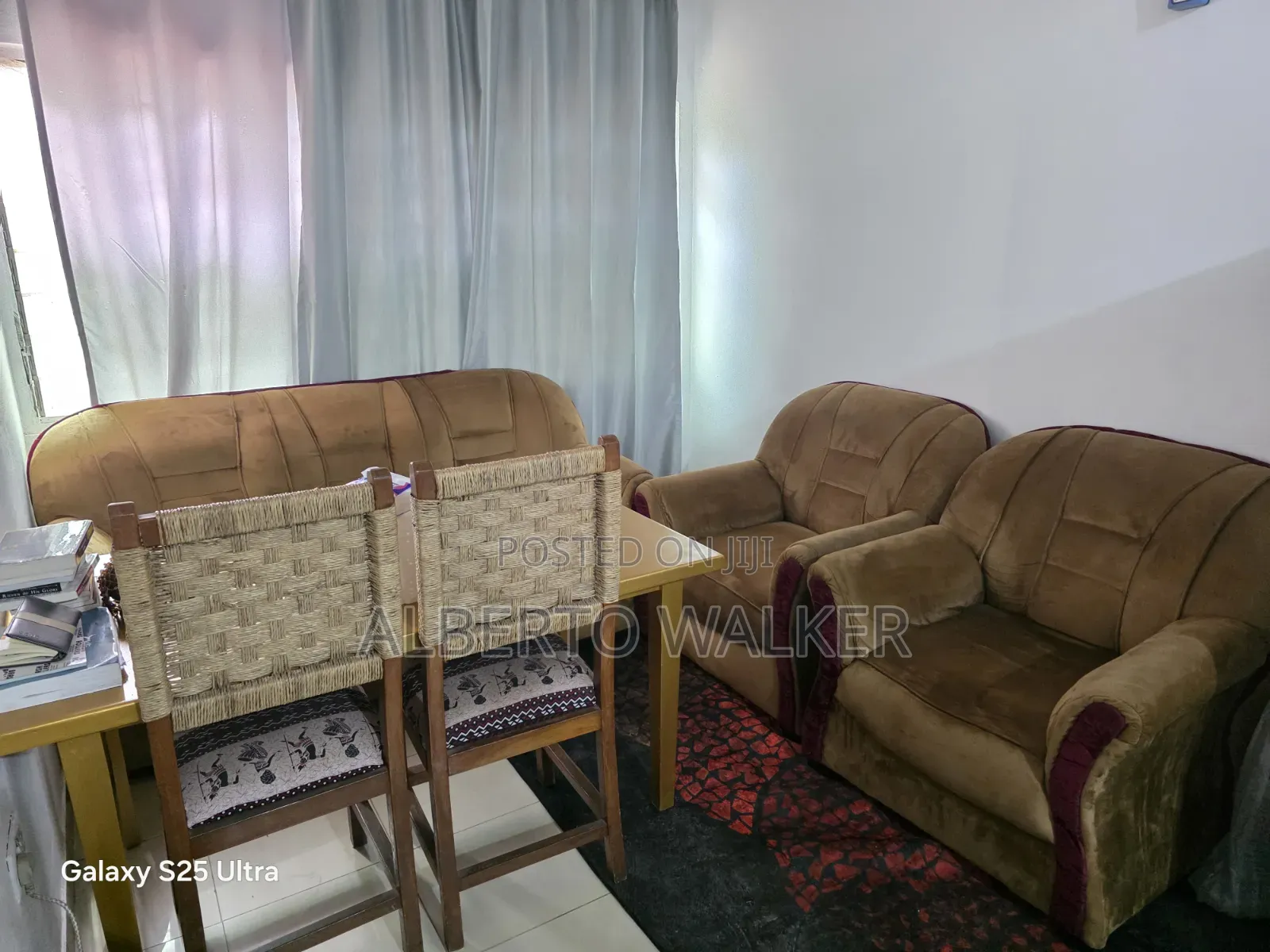 5 in 1 Sofa Set Chairs Home Used