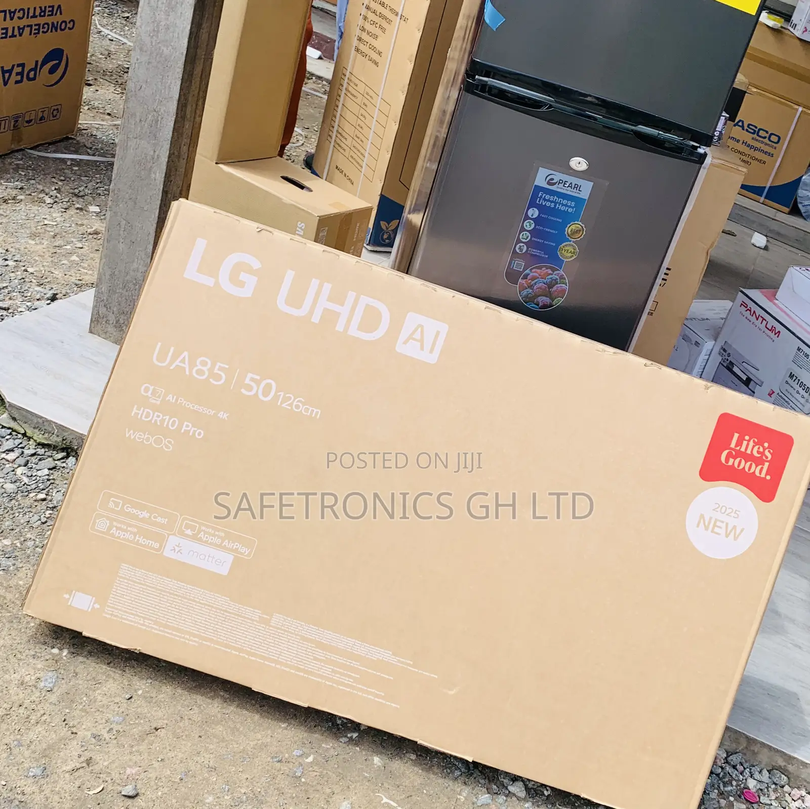 Newly Bulky 50 Inch LG Uhd Ai Ua85 Smart TV Ai Magic