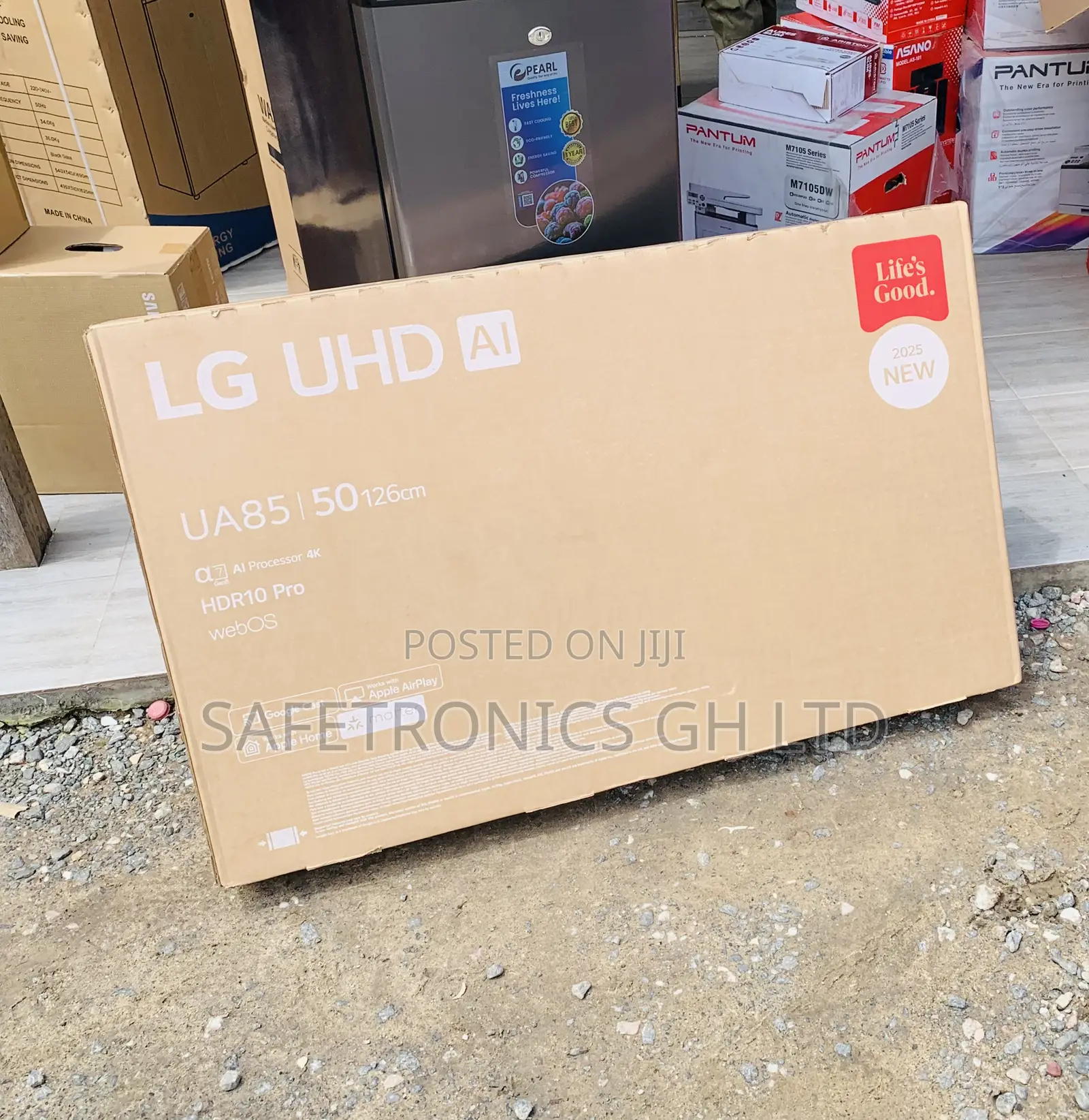 Newly Bulky 50 Inch LG Uhd Ai Ua85 Smart TV Ai Magic