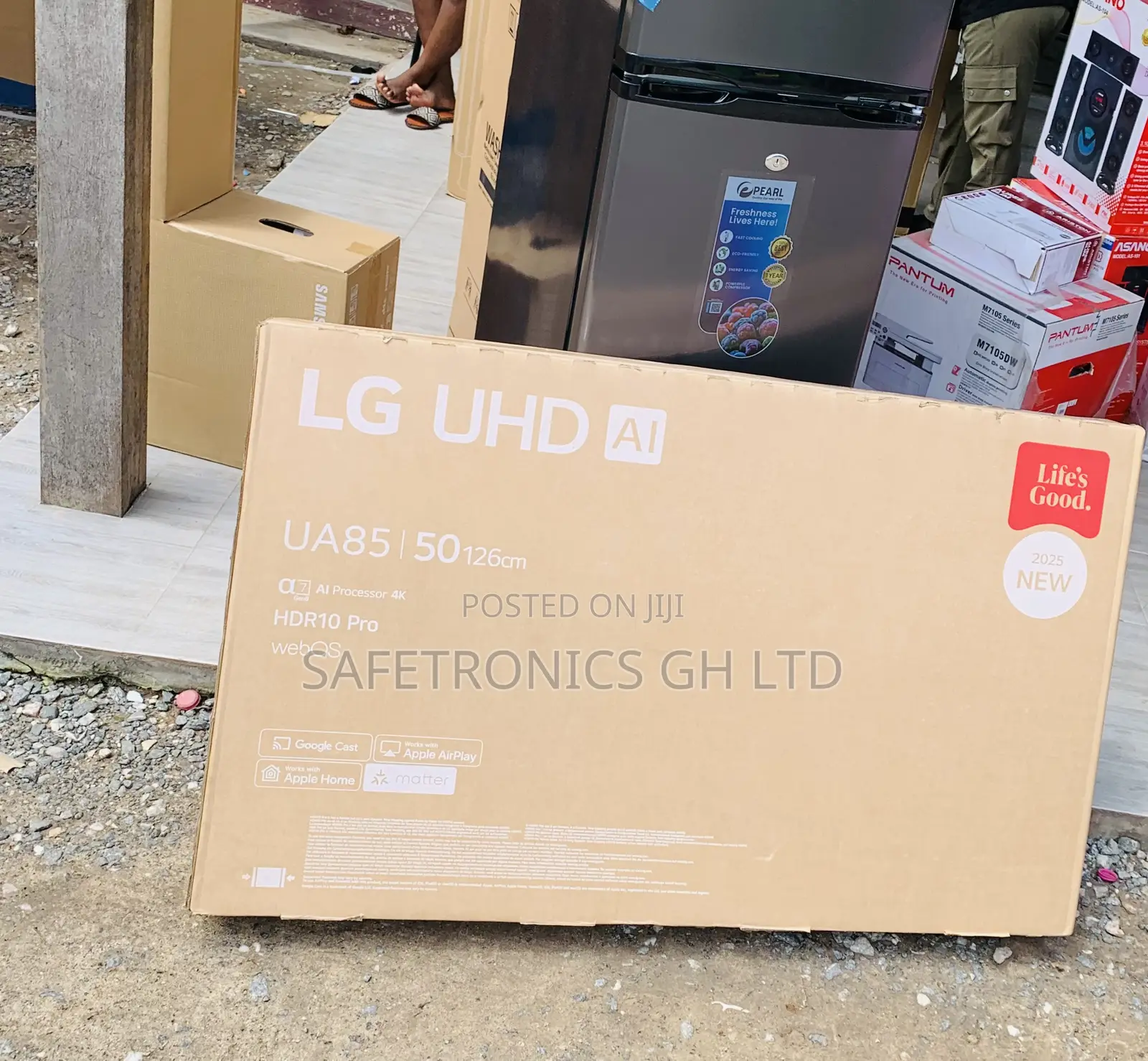Ultra Modern 50 Inch LG Uhd Ai Ua85 Smart TV Ai Magic
