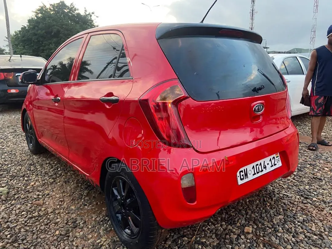 Kia Morning 2012 Red