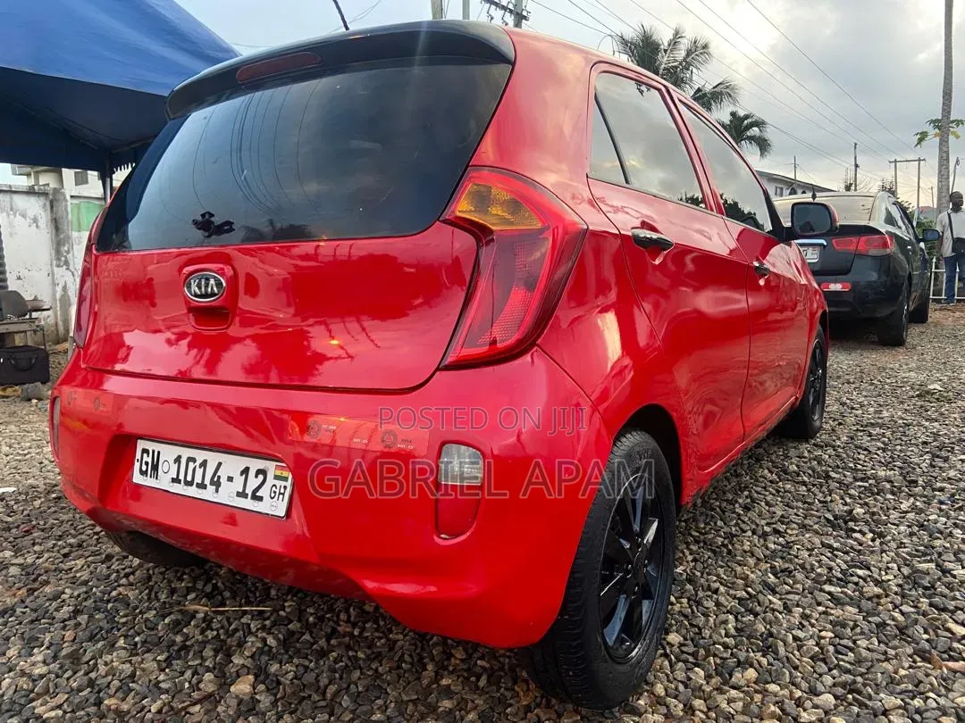 Kia Morning 2012 Red