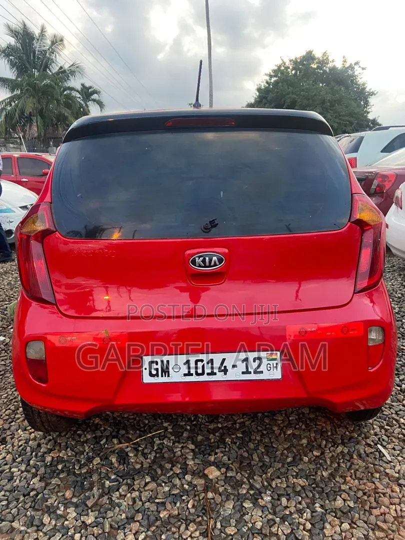 Kia Morning 2012 Red