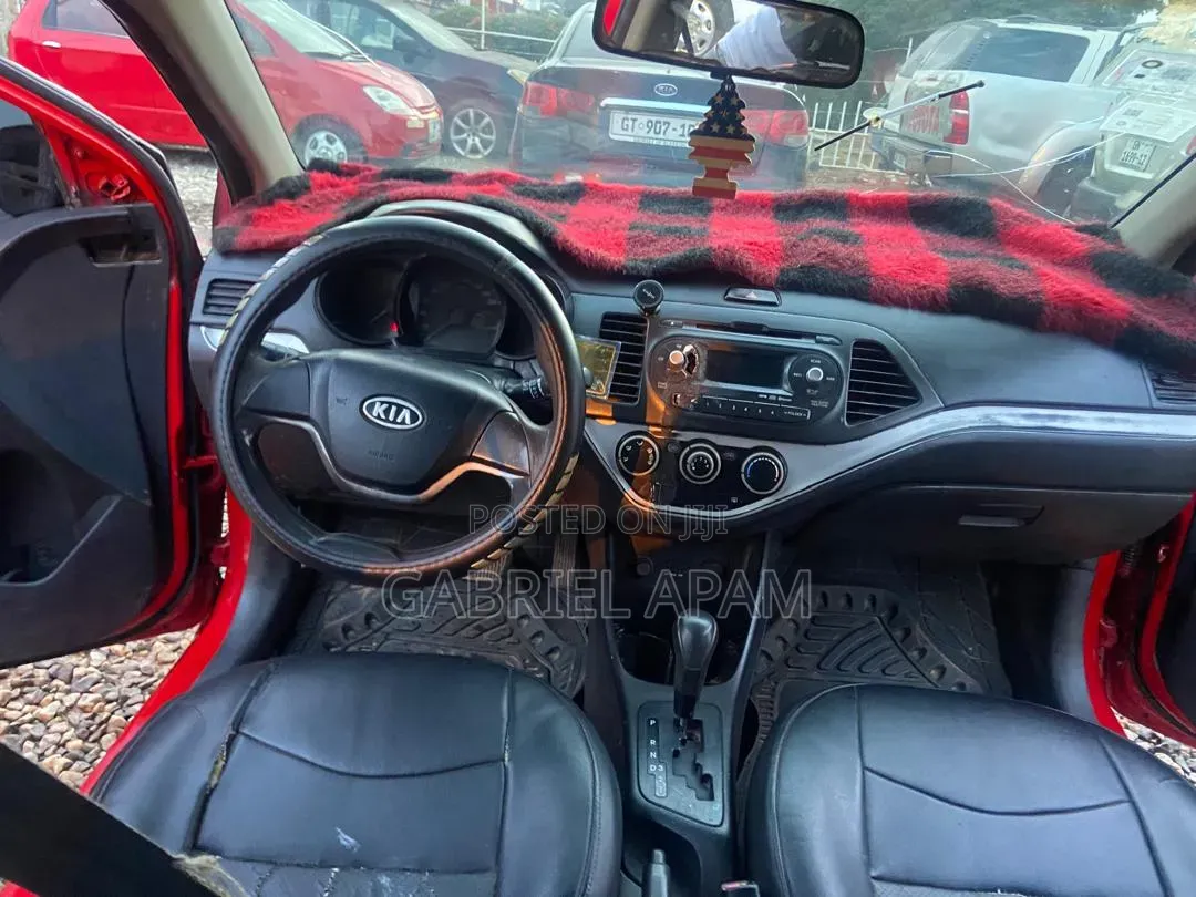 Kia Morning 2012 Red