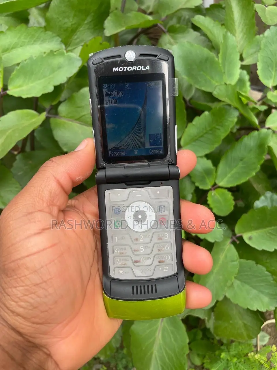 Motorola RAZR V3i Green