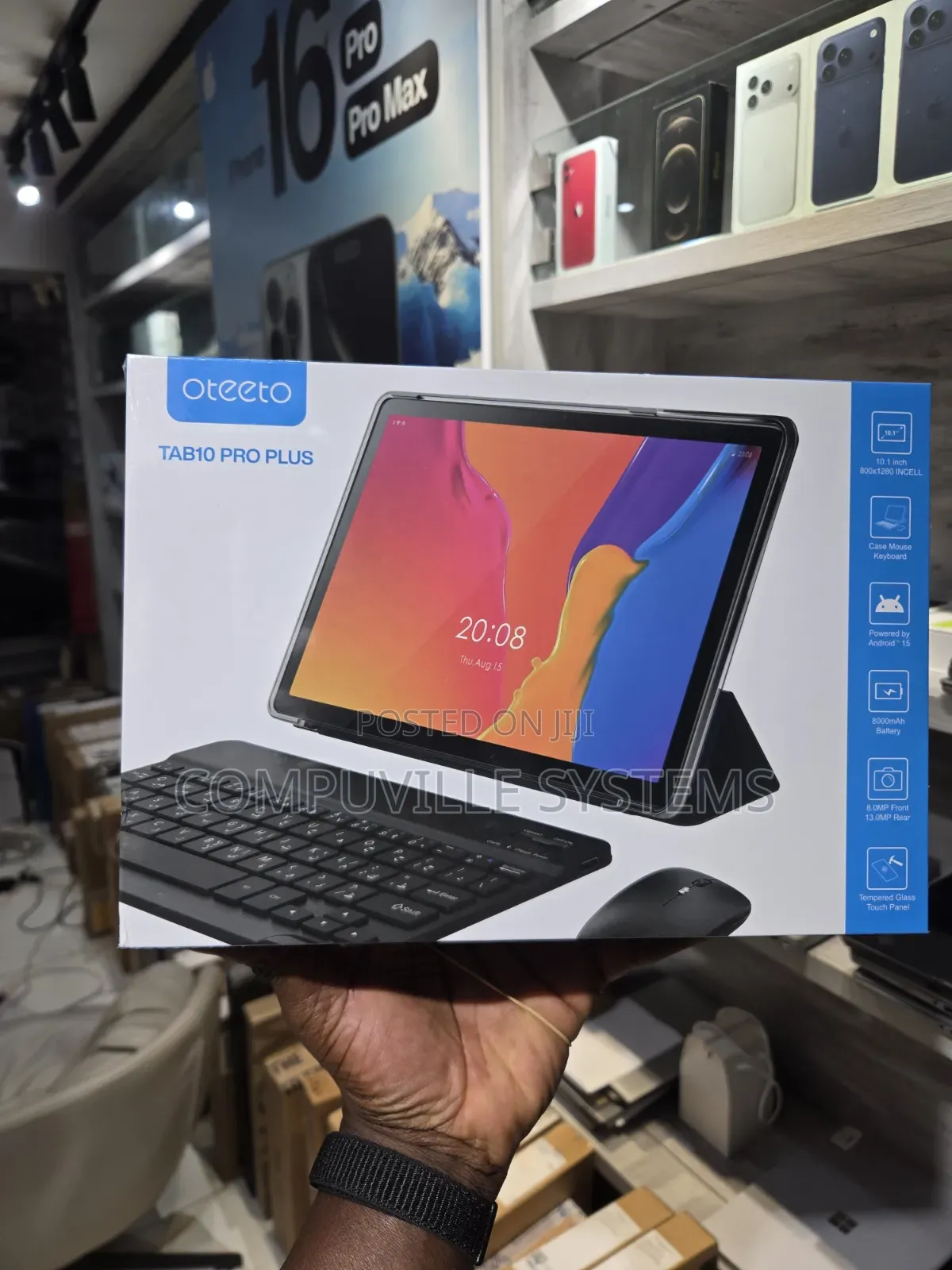 New Oteeto TAB 10 Pro 512 GB Black