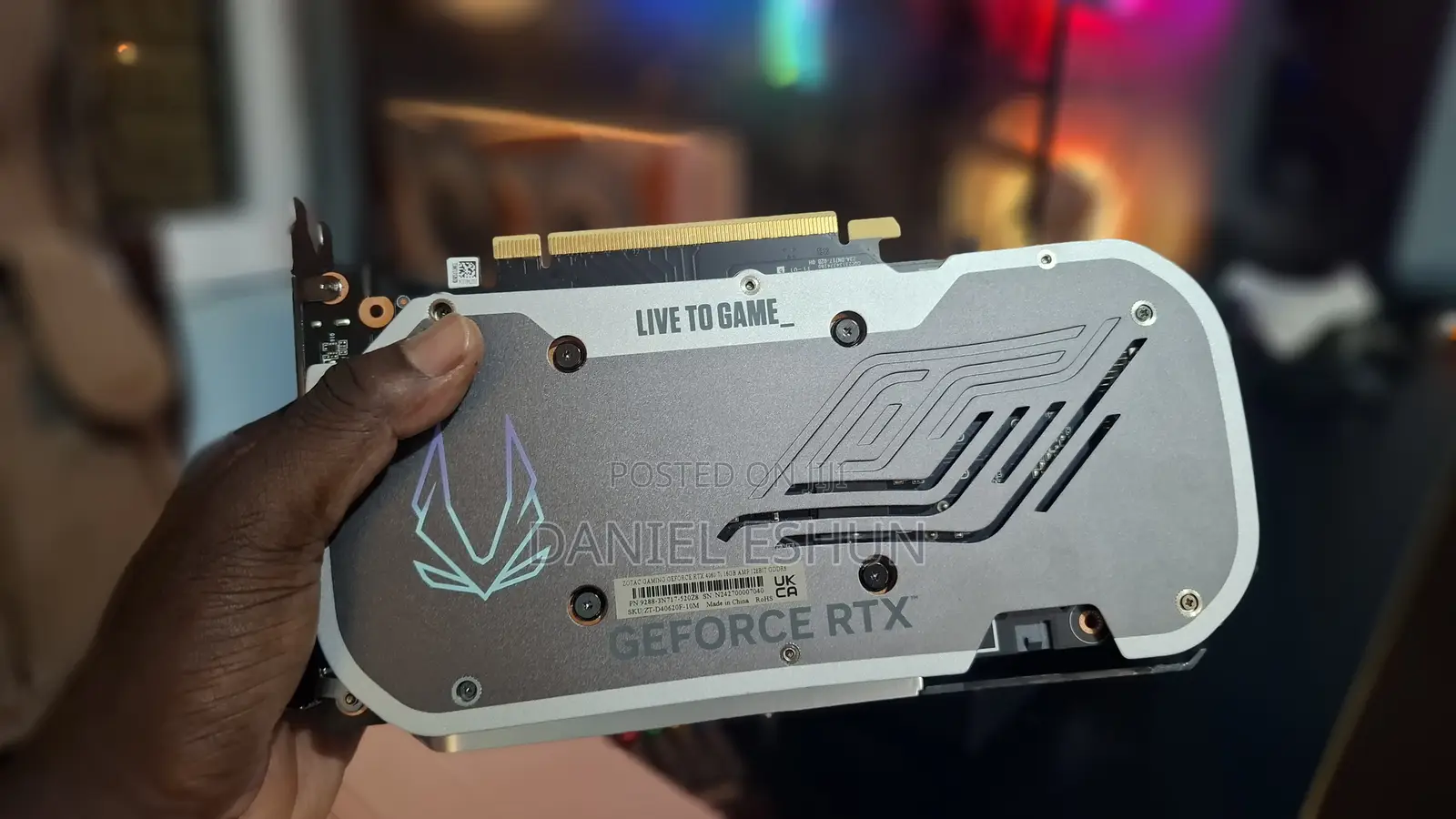 Zotac Gaming Geforce RTX 4060 Ti 16gb Gddr6