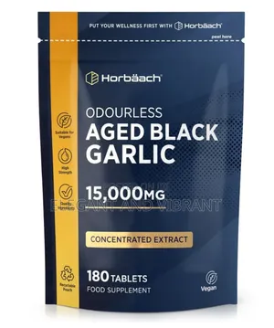 Black Garlic 15,000mg 180 Tablets