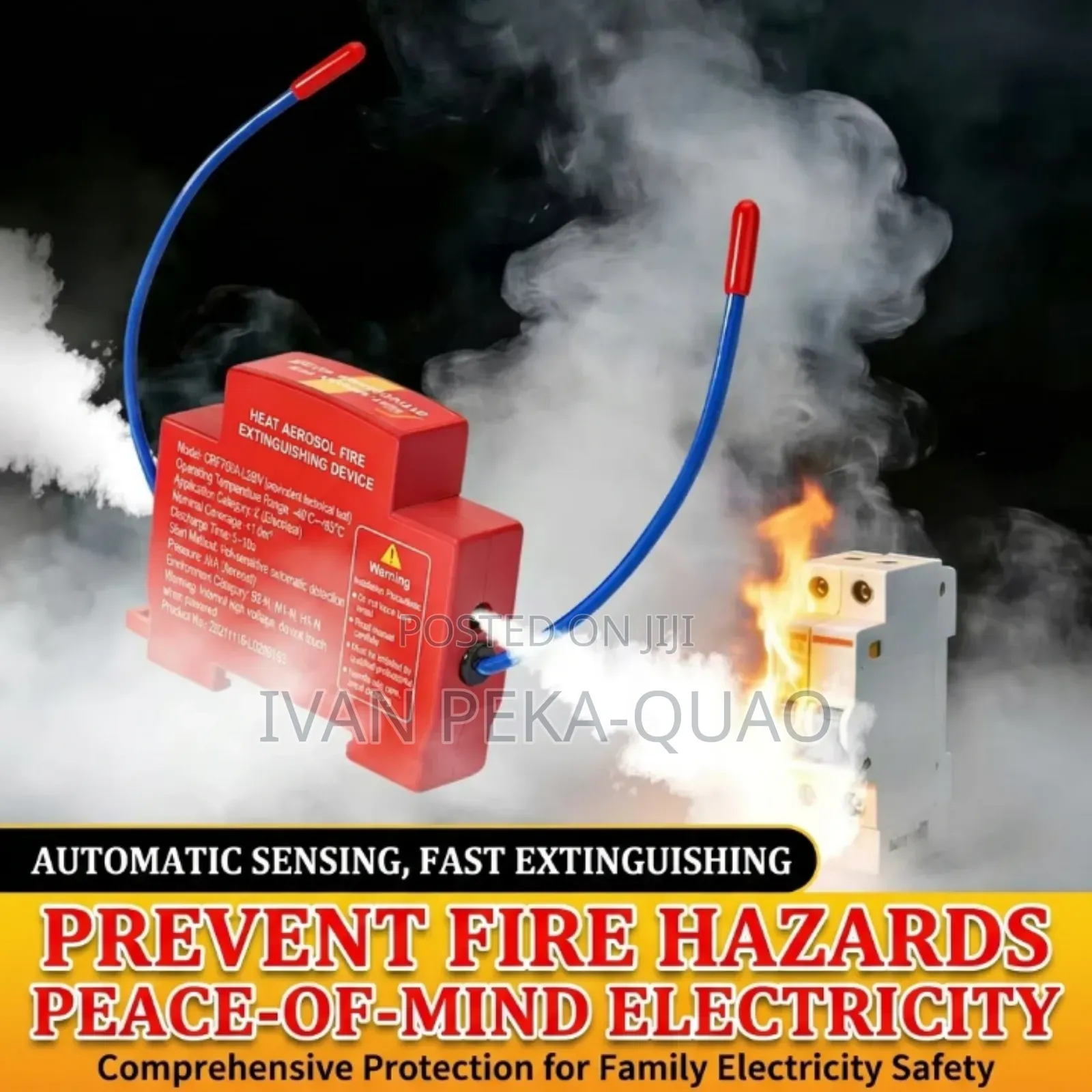 Smart Fire Extinguisher Breaker