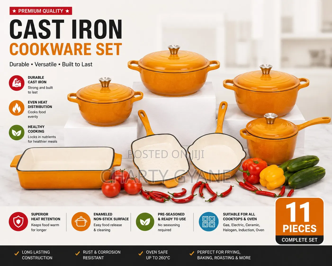 Cast Iron Cookware