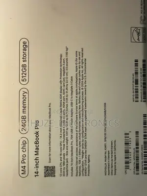 Laptop Apple MacBook Pro 2024 M4 Pro 24GB Apple M4 Pro SSD 512GB
