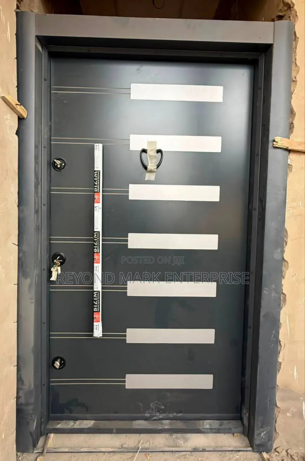 Waterproof Security Door, Single, Alucobond Body