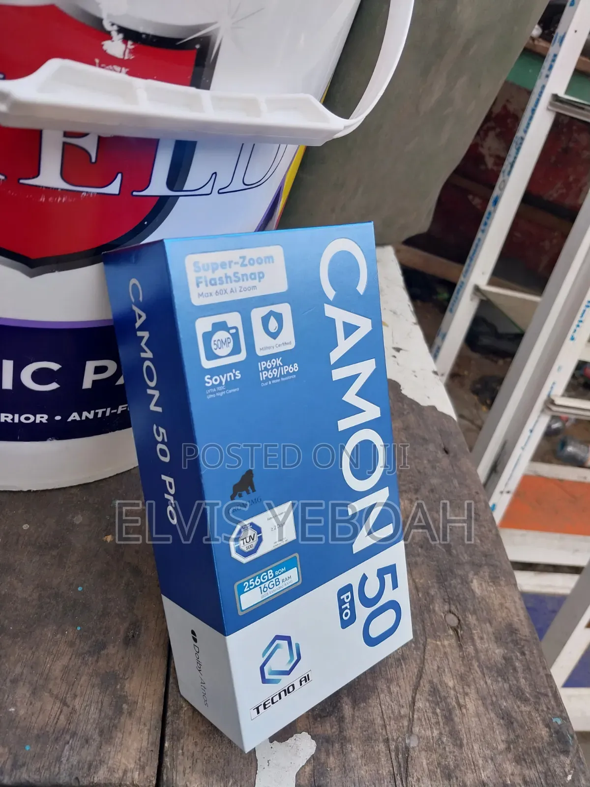 New Tecno Camon 50 Pro 256 GB Gray