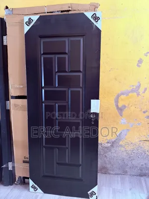 Metal Frames Wooden Metal Door and Handles