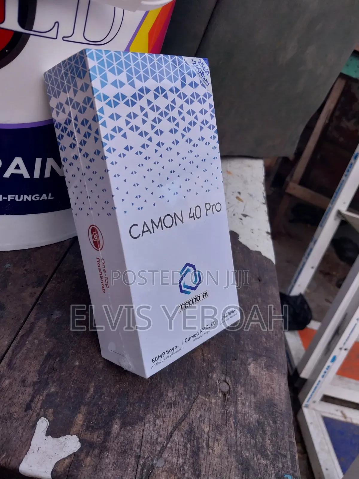 New Tecno Camon 40 Pro 5G 256 GB Silver