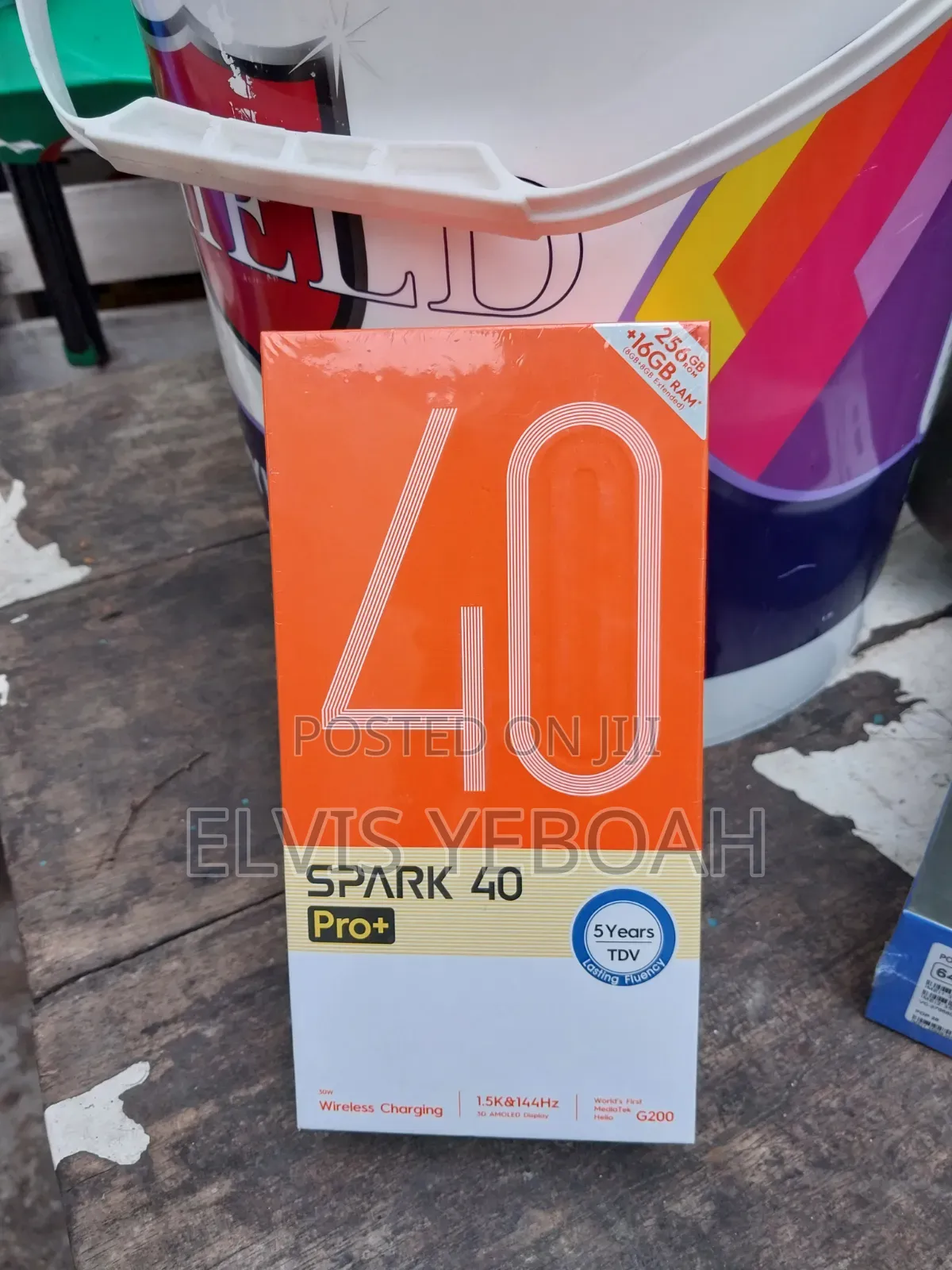 New Tecno Spark 40 Pro+ 256 GB Gray