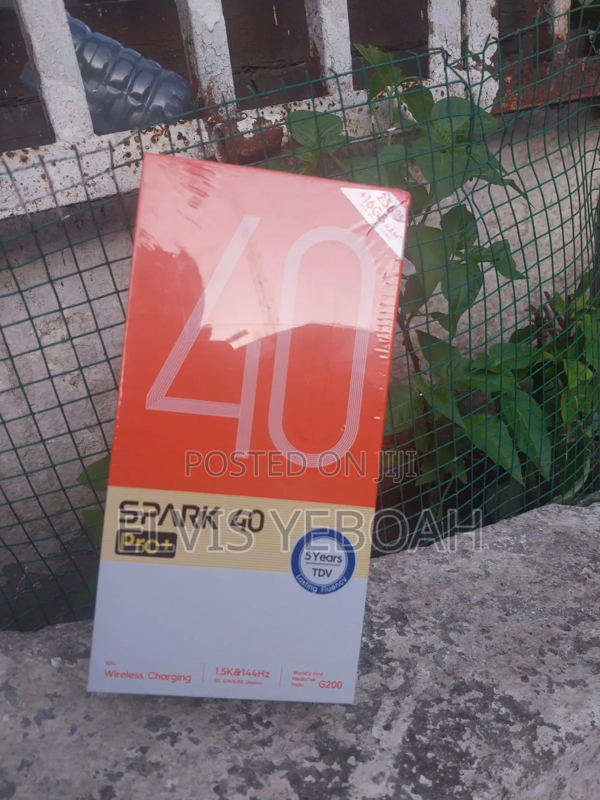 New Tecno Spark 40 Pro+ 256 GB Gray