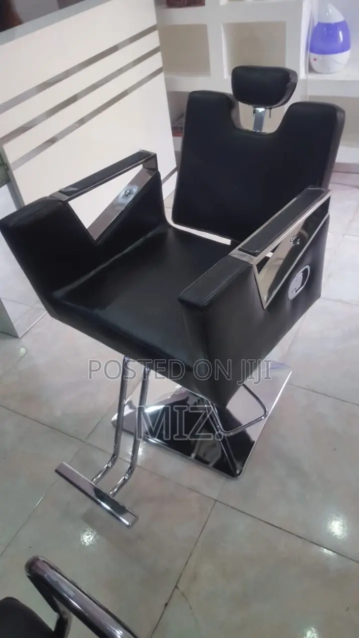 Two Pieces Slightly Used Barbering Chair