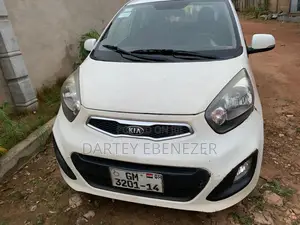 Kia Morning 2014 Off white