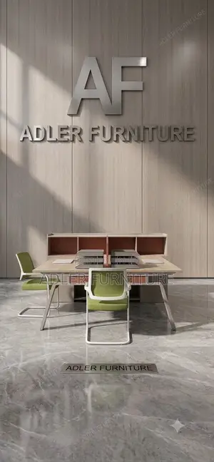 4-Seater Modular Office Workstation Desk
