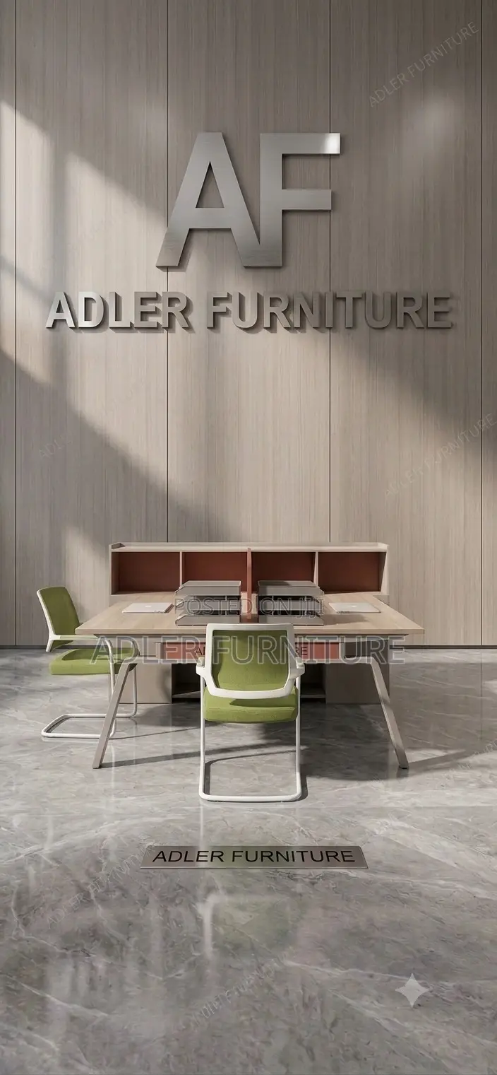 4-Seater Modular Office Workstation Desk