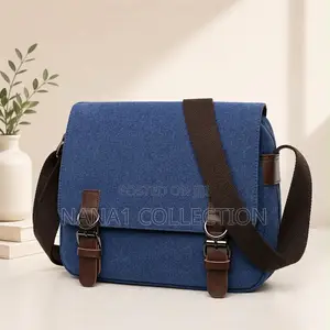 Charcoal Canvas Side Bags