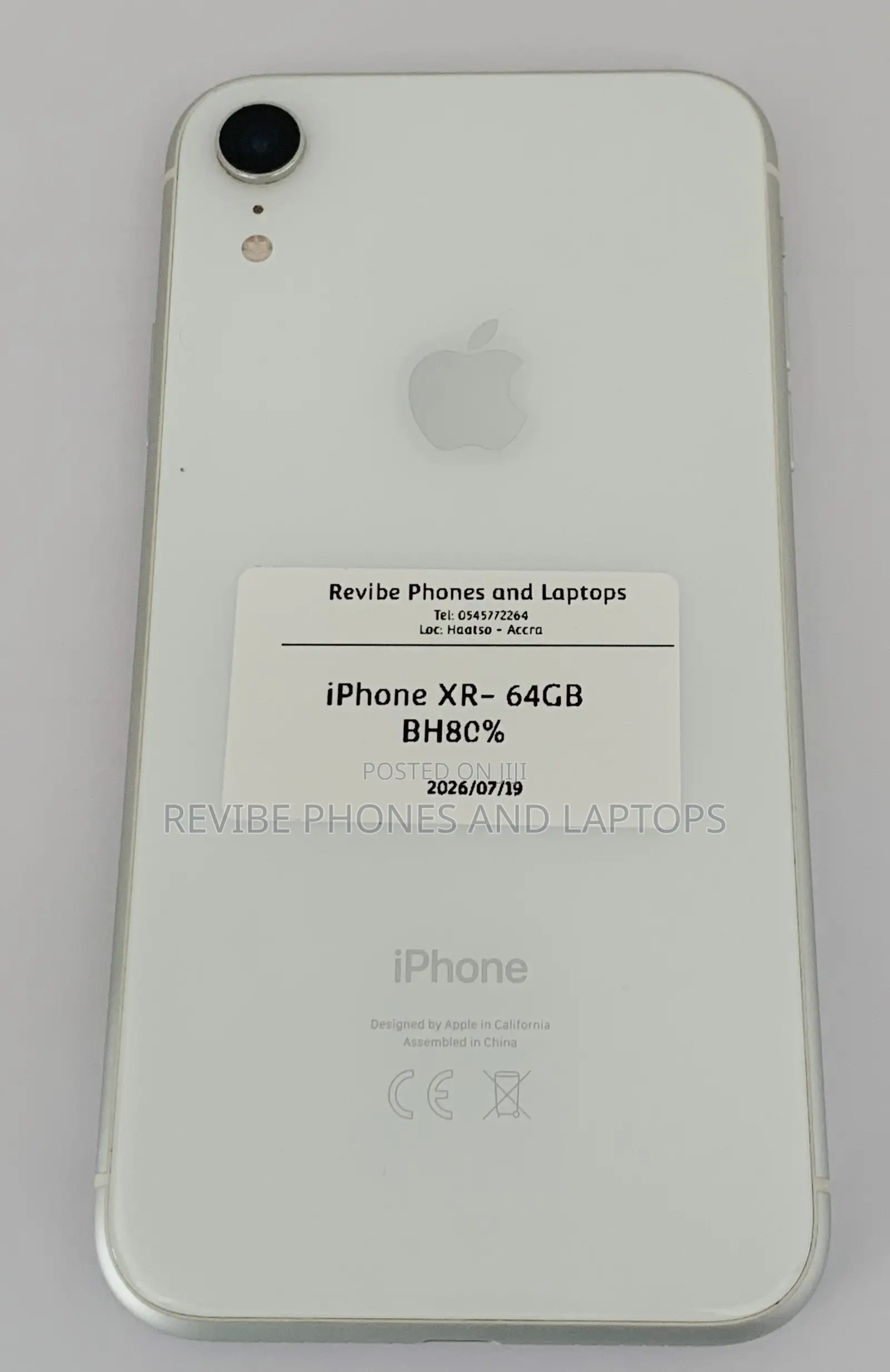 Apple iPhone XR 64 GB White